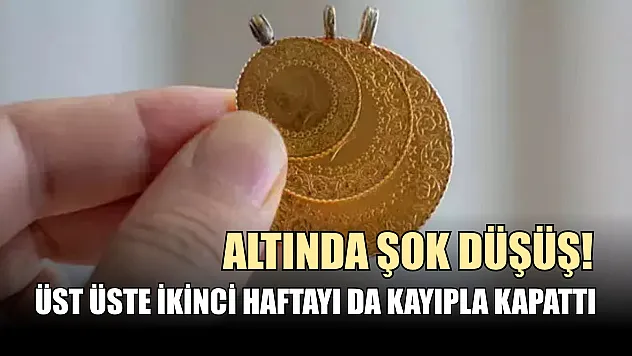 Altında Şok Düşüş! Üst Üste İkinci Haftayı da Kayıpla Kapattı