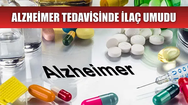 Alzheimer tedavisinde ilaç umudu