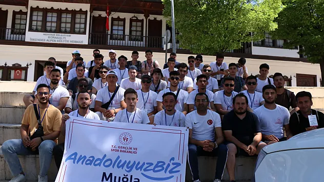 'Anadoluyuz Biz' Gençleri Menteşe'de