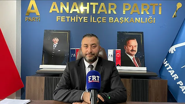 Anahtar Parti Fethiye İlçe Başkanı Karakaya, sevgi ve kardeşlik dolu bir bayram diledi