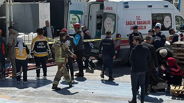 Ankara'da boya fabrikasında çıkan yangında 1 işçi hayatını kaybetti