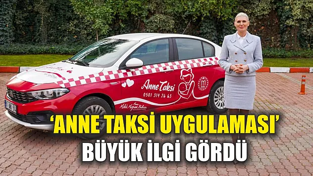 'Anne Taksi Uygulaması' büyük ilgi gördü