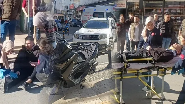 Antalya'da 100 metre arayla motosikletlileri yola savuran iki kaza: 1 yaralı