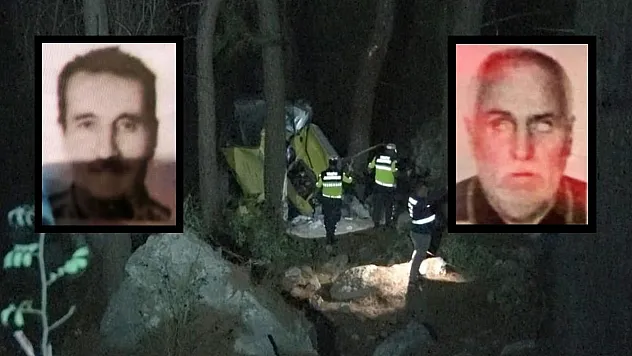 Antalya'da araç 50 metrelik uçuruma yuvarlandı: 2 ölü, 4 yaralı