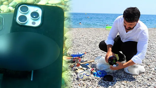 Antalya'da Denizin Dibinden Çıkardığı Eşyaları Sokak Hayvanlarına Desteğe Dönüştürüyor