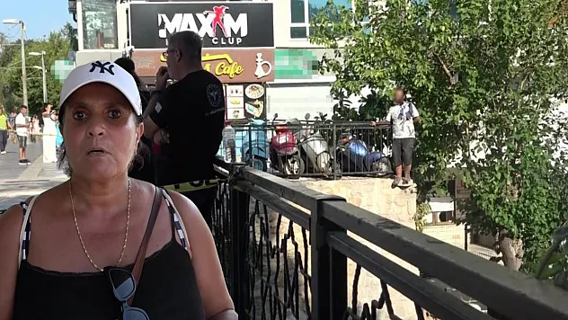 Antalya'da Fransız turistin 3 saatlik vicdan nöbeti