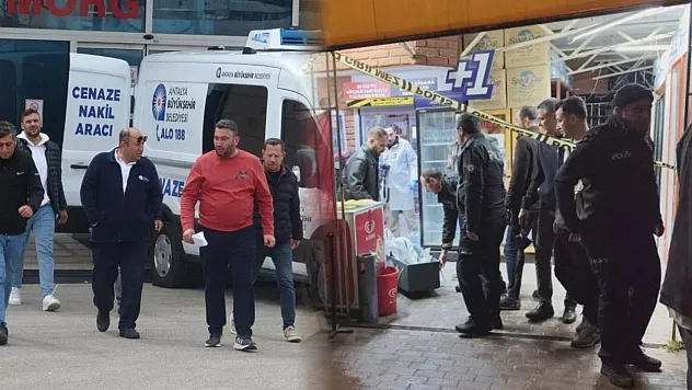 Antalya'da market tartışmasında cinayete kurban giden 19 yaşındaki gencin cenazesi morgdan alındı