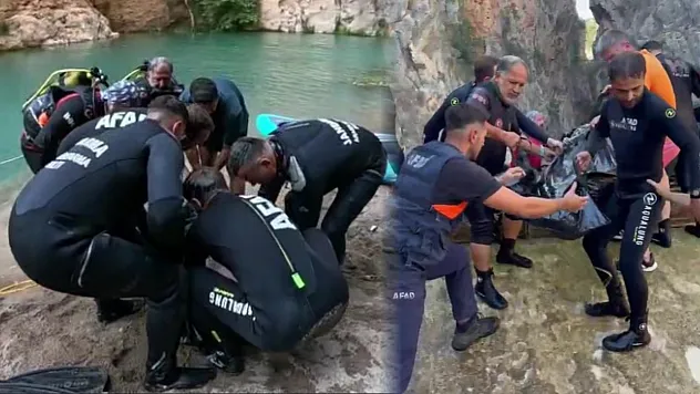 Antalya Kapuz Kanyonu'nda acı olay: Genç adamın cansız bedeni 8 metre derinlikte bulundu
