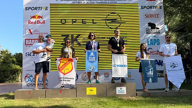 AquaChallenge Şampiyonası'nda Datçalı Sporcuların Madalya Sevinci