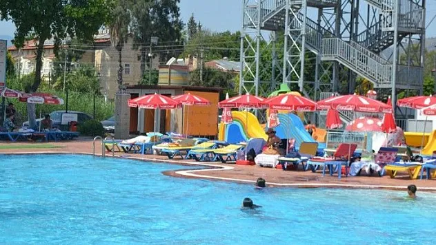 Aquapark'ta eğlencenin suyunu çıkardılar