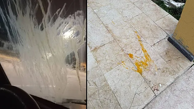 Araçlara ve binalara yumurta fırlatan çocuklar vatandaşı rahatsız ediyor
