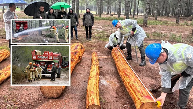 Ateş savaşçılarının zorlu yarışları Ula'da başladı