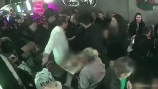 Atilla Taş ve eşinin polise saldırdığı anlara ait güvenlik kamera görüntüleri ortaya çıktı