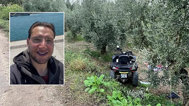 ATV ile tarlaya uçan adam hayatını kaybetti