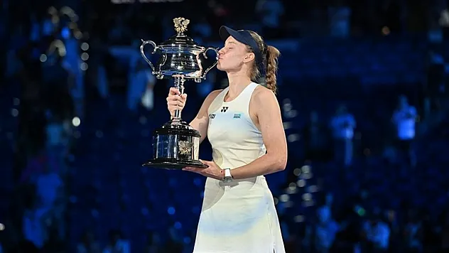 Avustralya Açık'ta tek kadınlar şampiyonu Elena Rybakina