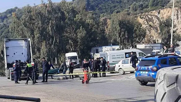 Aydın'da maden ocağında tırın altında kalan kadın hayatını kaybetti