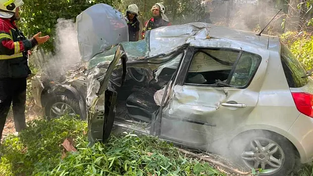 Aydın'da trafik kazası: 1 ölü, 1 yaralı