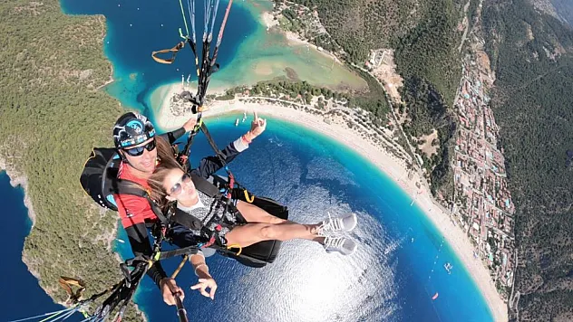 Babadağ'dan 9 günde 6 bin 340 tatilci uçtu