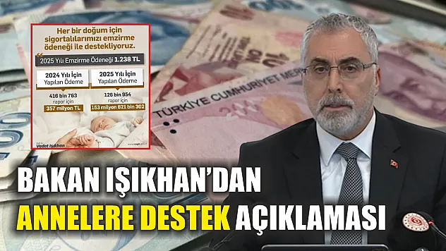 Bakan Işıkhan'dan Annelere Destek Açıklaması