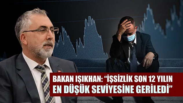 Bakan Işıkhan: 'İşsizlik son 12 yılın en düşük seviyesine geriledi'