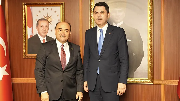 Bakan Kurum'dan Başkan Akdenizli'ye Yakın İlgi