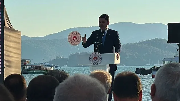 Bakan Kurum'dan Fethiye Körfezi açıklaması: '3 yılda temizleyeceğiz'