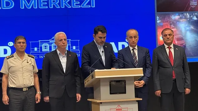 Bakan Kurum: 'İstanbul'da güvenlik birimlerimiz 3 bin 57 vatandaşımızı sağ salim kurtardılar ve güvenli alanlara taşıdılar'