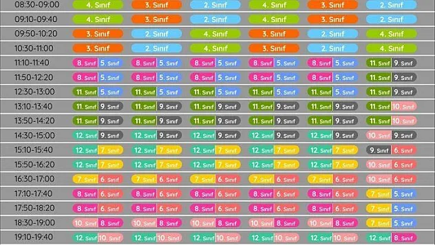 Bakan Selçuk, EBA canlı ders programını paylaştı