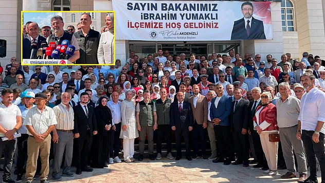 Bakan Yumaklı'dan Seydikemer'e 1.500 kişilik istihdam müjdesi