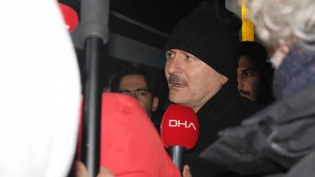 Bakanlar deprem bölgesine gitti