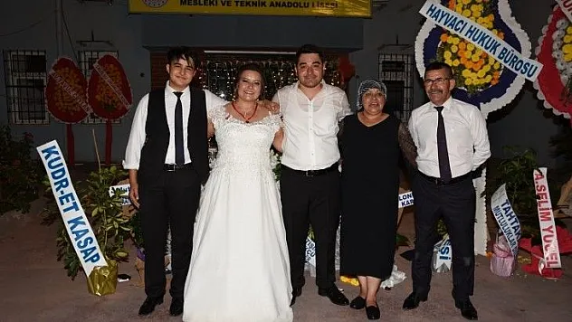 Balcı ve Erkan ailesinin mutlu günü