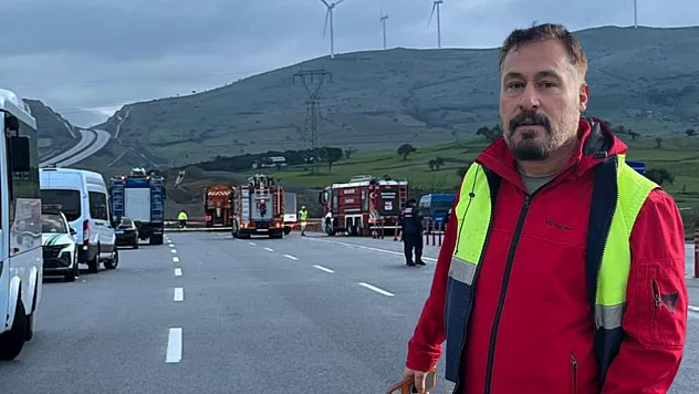 Balıkesir'deki uçak kazasına tanık olan şoför: Bütün parçalar önüme düştü