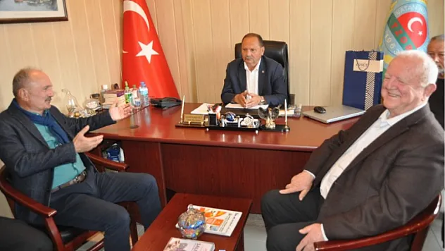 Başkan Adayı Saatcı, Ziraat Odasını Ziyaret Etti