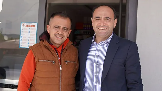 Başkan Akdenizli, Esnafları Ziyaret Etti