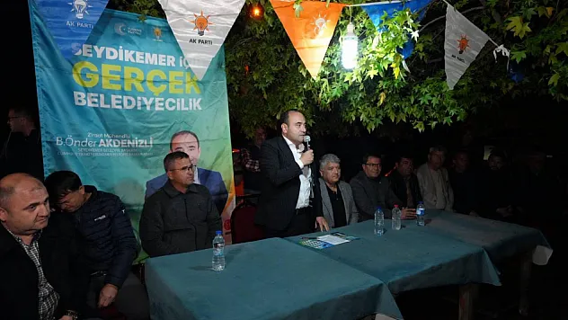 Başkan Akdenizli Gönüllere Dokunmaya Devam Ediyor