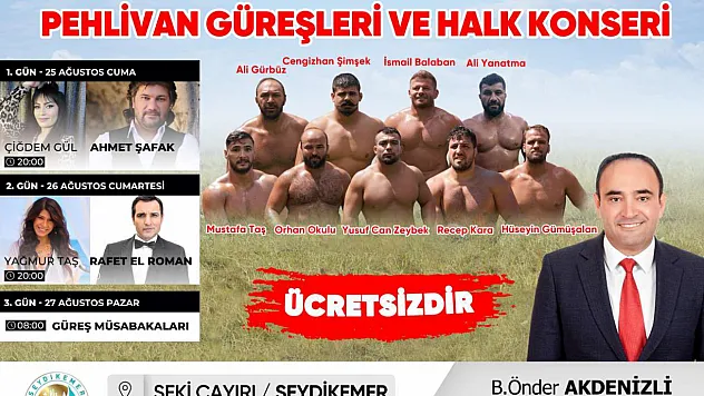 Başkan Akdenizli: 'Güreşler, Tarihi Kırkpınar'ı Aratmayacak'