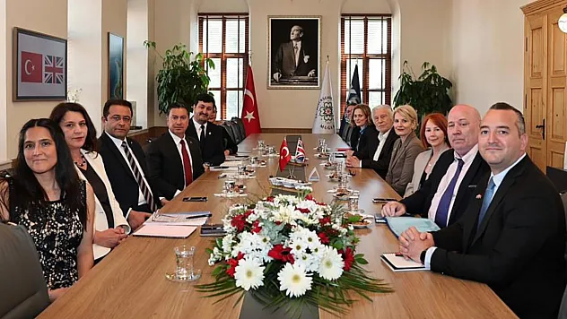 Başkan Aras, İngiltere Büyükelçisi Morris'i ağırladı