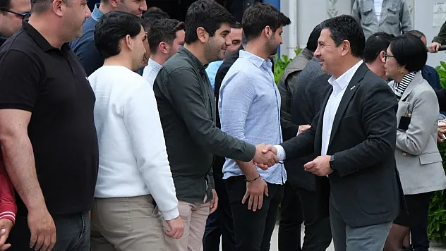 Başkan Aras, Personeliyle Bayramlaştı