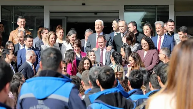 Başkan Gürün, personeline veda etti