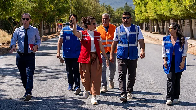 Başkan Köksal Aras mahallelerde yürütülen çalışmaları yerinde inceledi