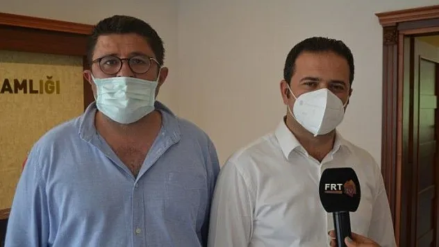 Başkan Kökten'den, Kaymakam Fırat'a iadeyi ziyaret