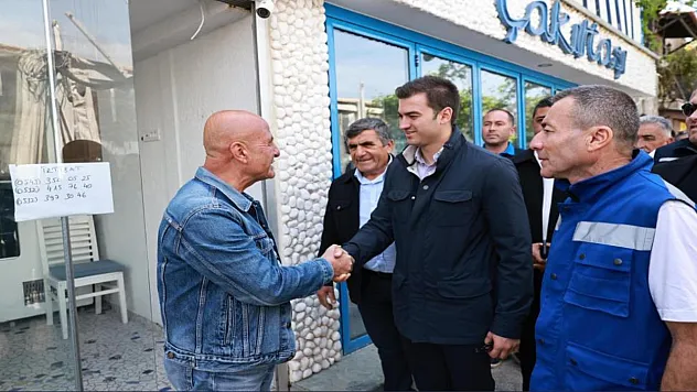 Başkan Mandalinci'den saha gezilerine yoğun mesai