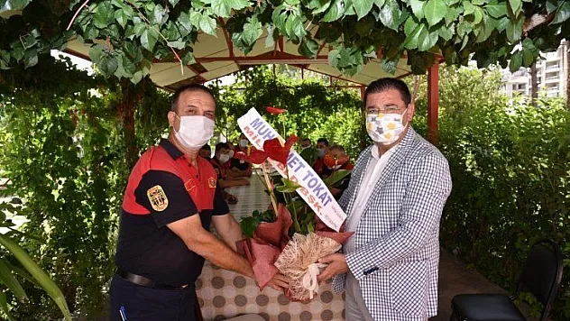 BAŞKAN TOKAT İTFAİYE HAFTASINI KUTLADI