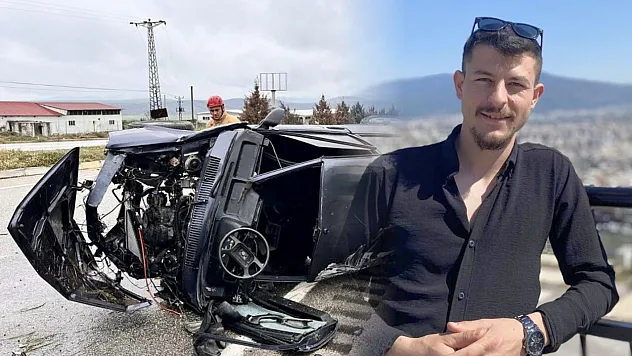 Bayram sabahı acı kaza, Manisalı genç hayatını kaybetti