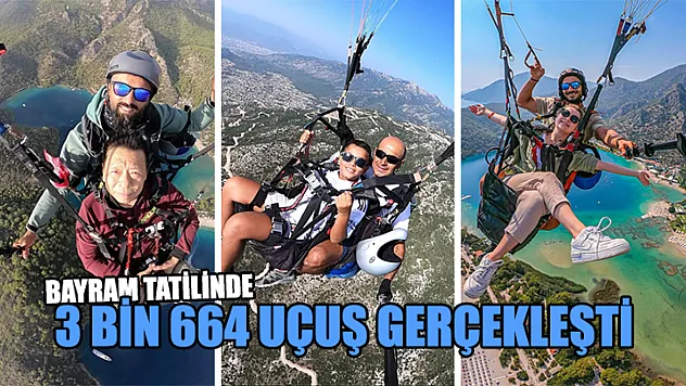 Bayram Tatilinde 3 Bin 664 Uçuş Gerçekleşti