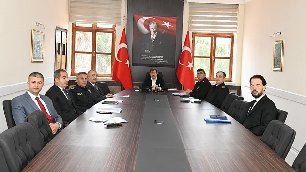 Bayram Tedbirleri Toplantısı Gerçekleştirildi