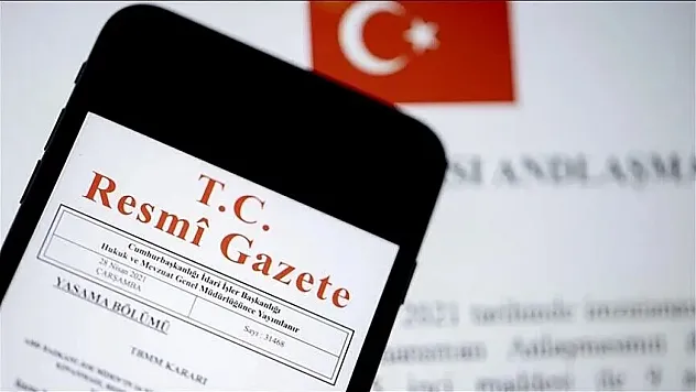 Bazı atama ve görevden alma kararları Resmi Gazete'de