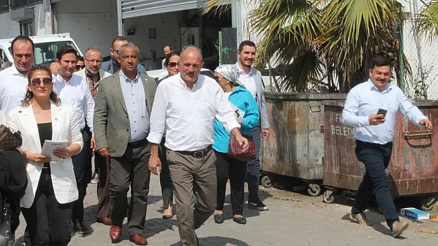 Behçet Saatcı Sanayi Esnafını Ziyaret Etti