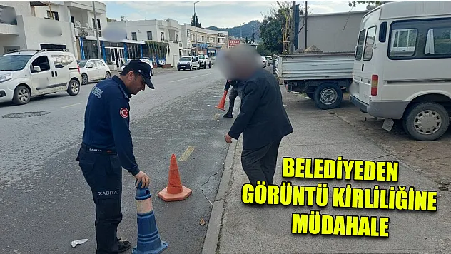 Belediyeden görüntü kirliliğine müdahale