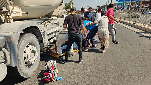 Beton mikserinin çarptığı yaya hayatını kaybetti